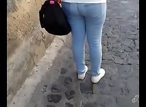 Un hermoso culo en jeans